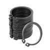 sourcing map 35mm Cir-clips C-Clip Retaining Shaft Snap Rings 50Mn