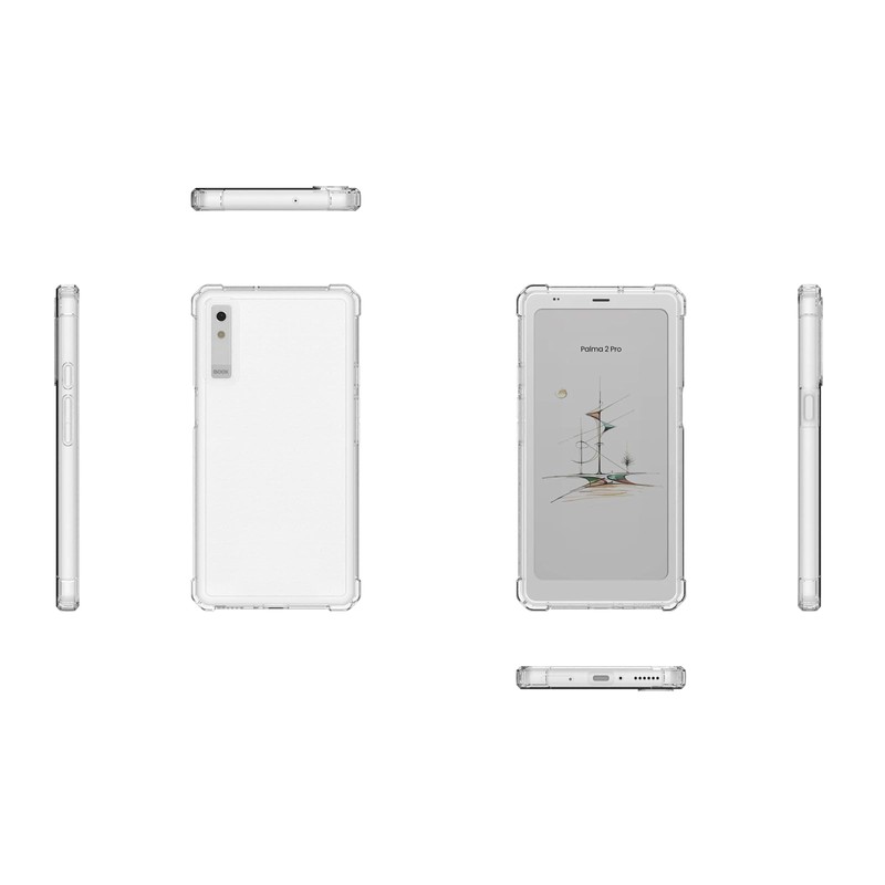 BOZHUORUI Case for Boox Palma 2 Pro, Clear Soft TPU