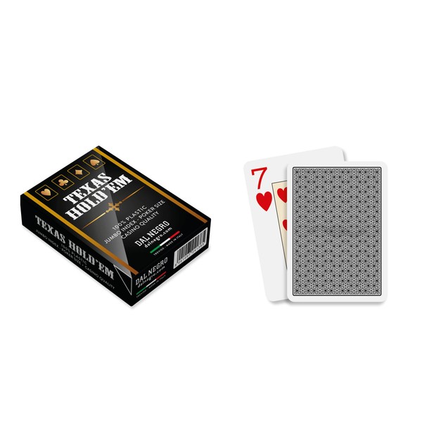 Dal - 24138 Texas Hold'em Casinò Quality Retro Black