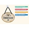 schilderkreis24 Tin Sign "Carpenter" Decorative Gift Idea Man 18 x