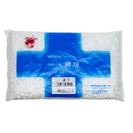 Daiwa Factory Earth Dragonfly Cotton Ball, 1.8 oz (50 g), #7 (Approx. 900 bulbs)