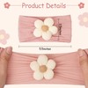 CÉLLOT Baby Flower Headbands Baby Girls Nylon Headbands Baby Essentials