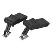 Storage Latch, Black Draw Latch 7081927 2pcs Rubber Compact Replacement
