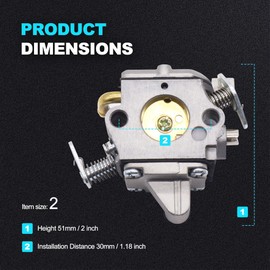 OXCANO MS170 Carburetor Compatible with Stihl 017 018 MS180 MS170C MS180C Chainsaw C1Q-S57A 1130-120-0603 with Air Filter Tune Up Kit, Compatible with Zama C1Q-S57A C1Q-S57B C1Q-S57, Sthi I 1130