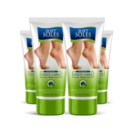 Softsoles Intensive Foot care cream Combo Pack of 4 (30g Each) | Nourish & Hydrates for Perfect Look | Healing & Soothing of Cracked Heels