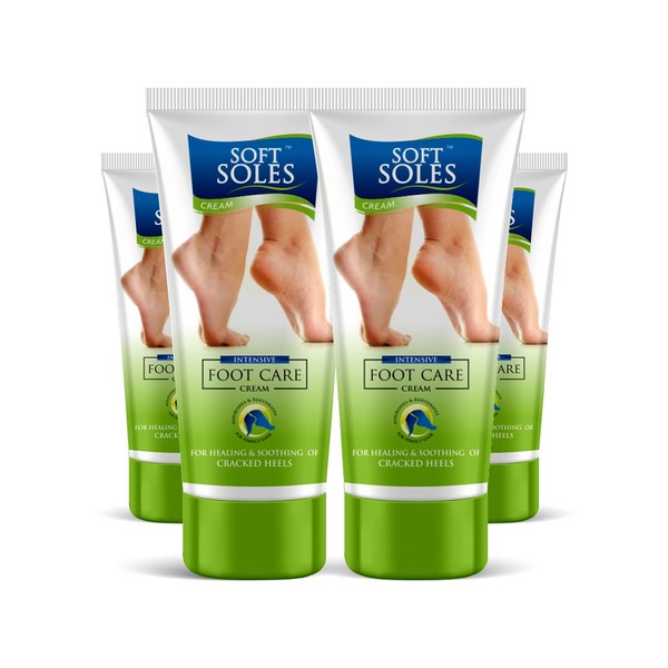 Softsoles Intensive Foot care cream Combo Pack of 4 (30g