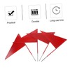 BIUDECO Running Triangle Flag Set 4 Iron Stick Flags Shot