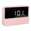 LED Mirror Alarm Clock 2 Levels Brightness Digital Alarm Clock