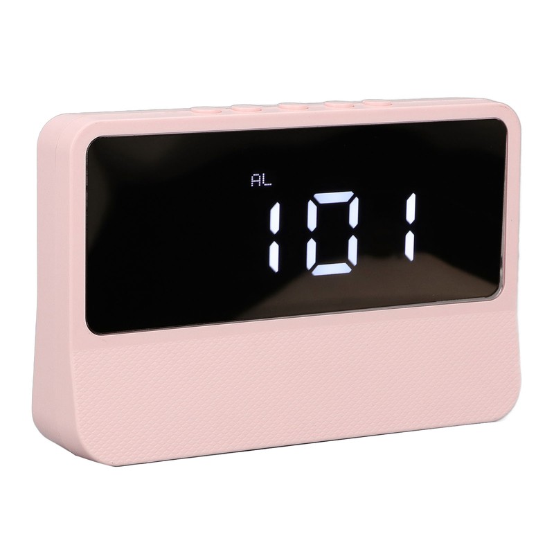 LED Mirror Alarm Clock 2 Levels Brightness Digital Alarm Clock