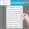 5X Magnifying Glass with Light and Stand, 36 LED Dimmable