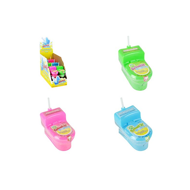 Koko's Dip-N-Lik Splash Potty Lollipop Candy - 12 Count Display