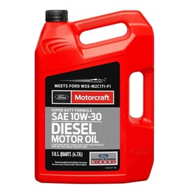 Motorcraft 15 Quart Super Duty Diesel SAE 10W-30 Engine Motor Oil Motorcraft WSS-M2C171-F1