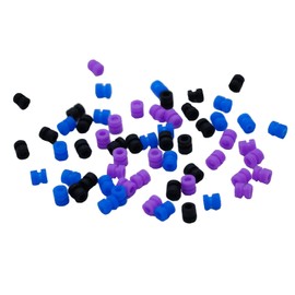 iRCMATRC Stretchy Soft RC M3 Rubber Damper Balls Anti-Vibration Washer Damping Spacer for F4 F7 FPV Racing Flight Controllers Drone Accessories (60pcs) (Mix Color)