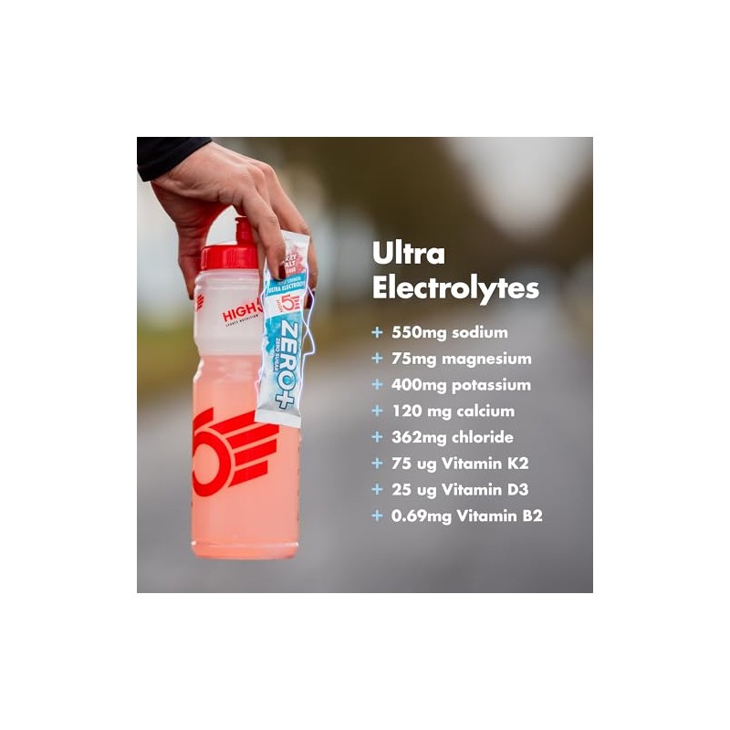 HIGH5 ZERO+ Ultra Electrolytes Hydration Sachets - Triple Strength Hypotonic