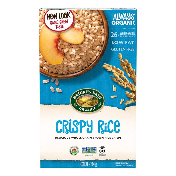 Natures Path Organic Rice Crispy Cereal, 10 OZ