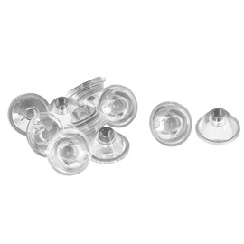 uxcell Clear High Power LED Lens Reflector Collimator 5 Degree 20mm 10pcs