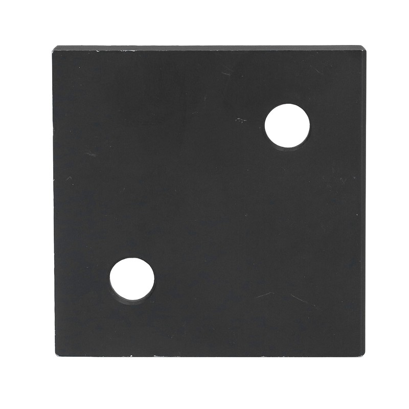 5Pcs Profile End Caps Double Slots Aluminum Alloy Cover Plate