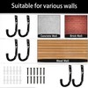 Floatdream 6 Pieces Heavy Duty Garage Hooks, Utility Hooks for