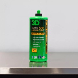 3D ACA 500 X-Tra Cut Compound 32oz | Heavy Cutting Body Shop Safe