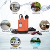 Water Pump Submersible Pump DC 12V Sump Pump 1500 GPH