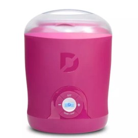 DASH Yogurt Maker Yogurt At Home Or Business Pop's & Travel Mates Deserts,Party, - RASPBERRY