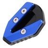 Motorcycle Side Stand Base Kickstand Extension Pad Enlarger Plate Fit
