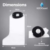 Waterproof Leg Protector for Cast and Bandage with a Hygiene