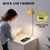 THALASSA 2 Pk Small 12V Boat Reading Light with USB