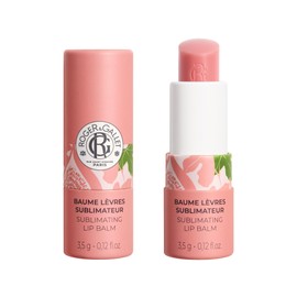 Roger & Gallet Sublimateur Fig Blossom Lip Balm - Nourishing Care & Natural Shine - Fig Gourmande Flavour - 98% Natural - Vegan - Made in France - 3.5g