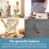 MEEMA Waist Apron with 3 Pockets | Waitress Apron |