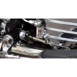 AAOK Chrome BRAKE LIGHT SWITCH KIT for Harley 1939 - 1957 Knucklehead UL Panhead