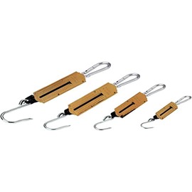 KERBL Federwaage (Waage bis zu 25 Kg, 23,6 x 7,5 x 3 cm Messgerät für schnelle Gewichtskontrollen, Aufhängehaken) 29943