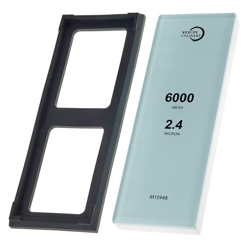 Mercer Culinary Mercer 6000 Grit Glass Sharpening Stone M15948, One