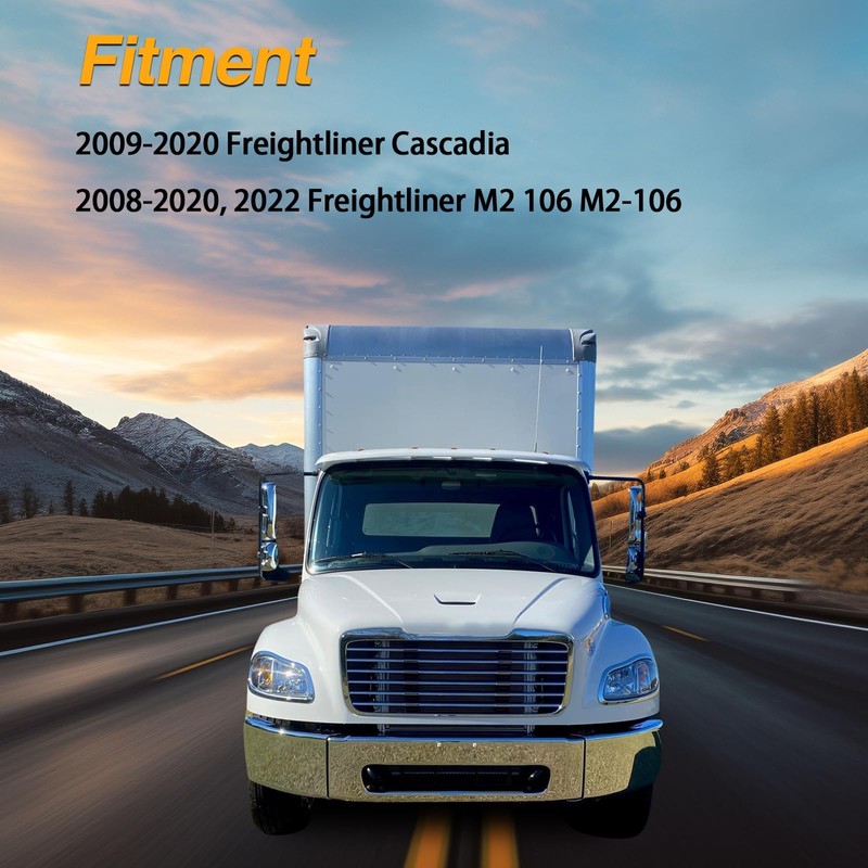 FUSCH 2PCS Sun Visor Retainer Clips Compatible with Freightliner Cascadia