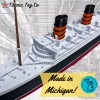 RMS Queen Mary Model Ship 1 Ft Long Assembled Titanic