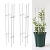 2 Sets Vines Climbing Support Balcony Outdoor Steel Pipe Plant