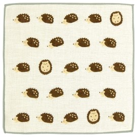Hamamonyo Kids Towel Handkerchief, Tekuteku Hedgehog