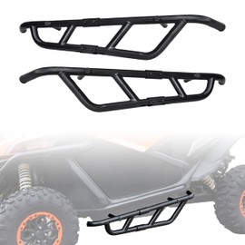 POKIAUTO Nerf Bars Rock Sliders for 2020-2024 CFMOTO ZForce 950, Heavy Duty Combined Steel Tree Kickers Side Bumper for ZForce 950 Sport/HO Sport/HO EX Accessories, Replace # 5BY#-801300-1000