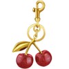 Cute Cherry Bag Charm Keychain for Handbags and Purses