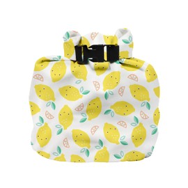Bambino Mio, Travel Wetbag - Waterproof Reusable Diaper Bag for Travel, (Cheeky Fruits)
