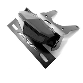 GYUKSIA Compatible with CRF 250L CRF250L 2013-2019 LED Brake Tail Light Turn Signal Blinker License Plate Holder Rear Tail Tidy Fender Eliminator Kit Smoke Lens