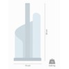 Stardis Kitchen Roll Holder, Stainless Steel/Matte Coated, Diameter: 15 cm