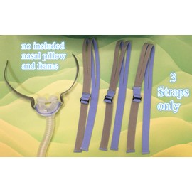 Advanced Upgraded Airfit P10 Headgear Strap,Compatible with P10 N30, Fully Adjustable - Quick fit with Clip Connected - Stronger Elasticity Much Longer Strap – 3 Pack