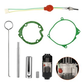 GEAREVER Diesel Auxiliary Heater Glow Plug Seal and Glow Plug Wrench, Ceramic Repair Kit Compatible with 12V 2KW 5KW 8KW Eberspacher Car Heater Air Heater, Auxiliary Heater Accessories Replacement