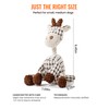 Stuffed Squeaky Plush Dog Toys - Adorable Animal Designs with