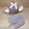 Newborn Photography Prop Crochet Baby Elephant Outfit Knit Baby Photo