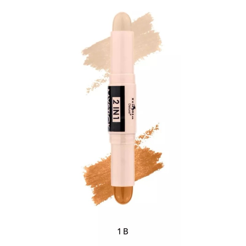 Italia Deluxe Corrector Y Contorno En Barra 2 En 1