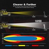 32" LED Light Bar Curved TERRAIN VISION Triple Row 672W