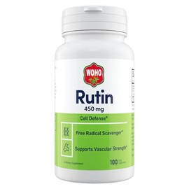 Woohoo Natural WOHO Rutin 450 mg 100 Veg Capsules