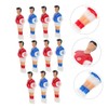 WOONEKY Foosball Men Player Set 11pcs Soccer Game Player Replacement